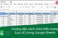 Hướng dẫn cách chèn biểu tượng Euro (€) trong Google Sheets